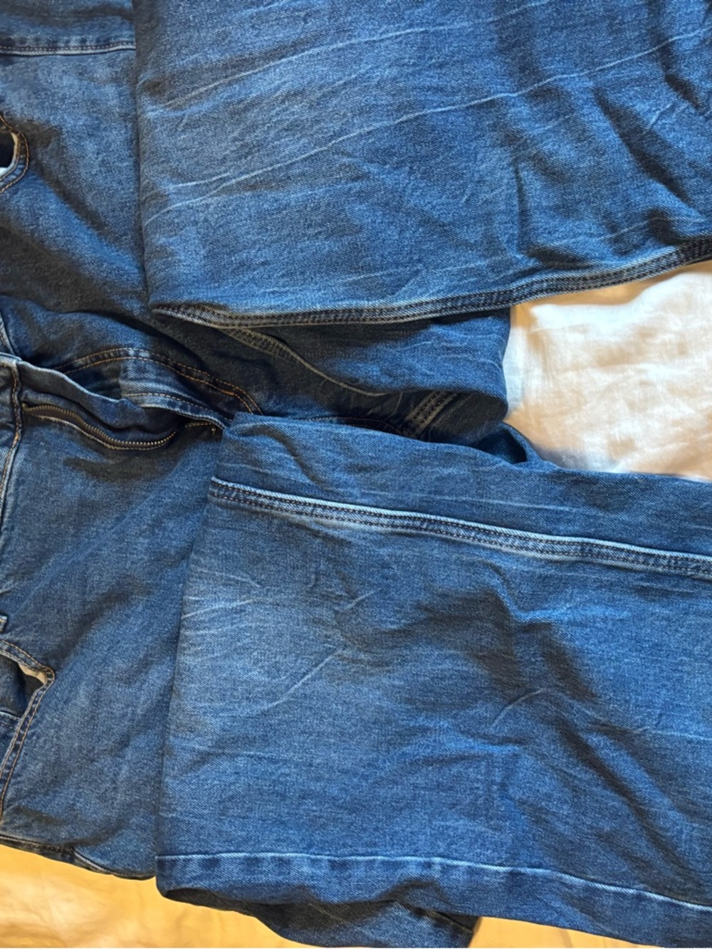 Old Navy Dark Blue Denim Jeans with Contrast Stitching